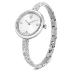 Sublima bangle watch Swiss Made, Metal bracelet, Silver tone, Stainless steel